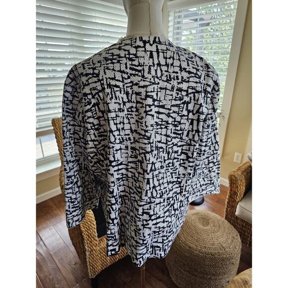 Chico's Hayden Blazer Jacket Women's Size 3/XL Navy Blue NWT - Picture 5 of 11